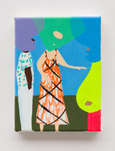 Peter McDonald, Conversation , 2019
acrylic gouache on canvas
20.5 x 15 cm
