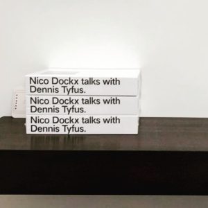 Dennis Tyfus 'I know this sounds quite ridiculous but I just follow the line.'
a monograph publication of Dennis Tyfus on Nico Dockx’ label Curious in close collaboration with Stockmans

