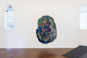 Caroline Achaintre
Neptun, 2018, 
hand-tufted wool, 
275 x 180 cm
