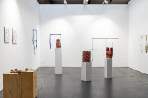 Art Antwerp 2023, Kenichi Ogawa (JP), Wobbe Micha (BE0, Joke Robaard (NL)